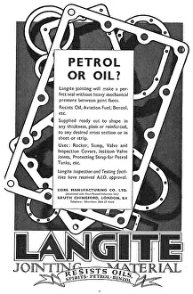 Resistant Prints: Langite Oil Resistant Jointing Material