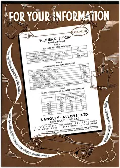 Langley Alloys - Aluminium Bronzes - Hidurax Stampings