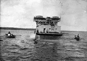 Langleys Aerodrome in the Potomac River