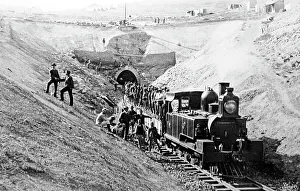 Charlestown Prints: Langs Nek Tunnel near Charlestown, South Africa