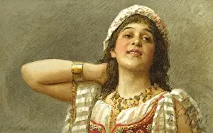 Jerkin Prints: A Languid girl from Southern Russia