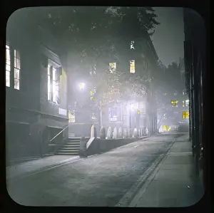 Bollards Prints: LANTERN SLIDE OF LONDON