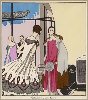 Beaute Prints: Lanvin / Evening Dress