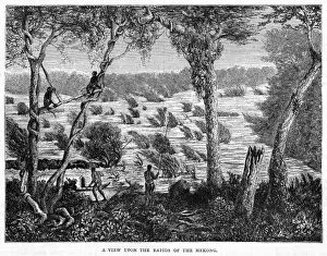 Laos Prints: Laos Mekong River