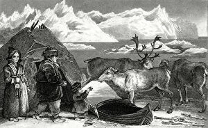 Climate Collection: Laplanders and Reindeer