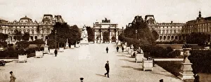 L'Arc De Triomphe, Paris, France, early 1900s