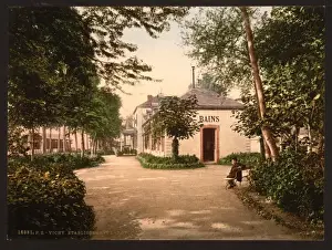 Vichy Prints: The Lardy buildings, Vichy, France
