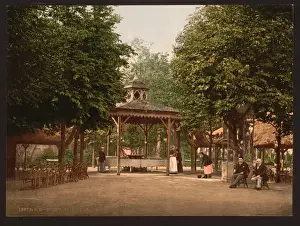 Vichy Prints: The Lardy Spring, Vichy, France