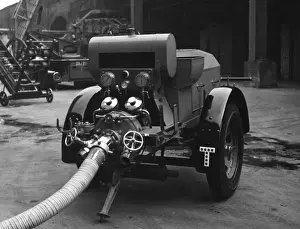 Hosepipe Prints: Large Dennis trailer water pump