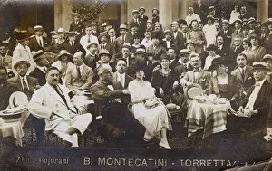 Large group photo, Montecatini Spa, Italy
