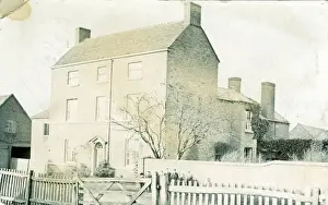 Sutton Prints: Large House - Farm, Tamworth, Staffordshire