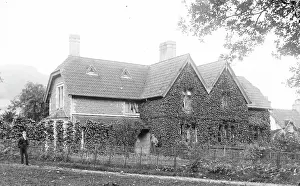 Large house and garden, Crickhowell, Powys, Mid Wales