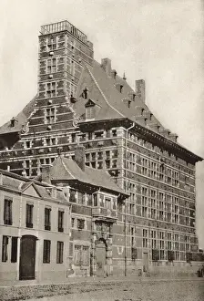 Large house in Rue Mont de Piete, Liege, Belgium