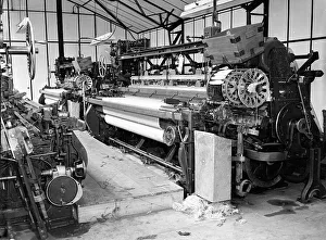 A large industrial loom