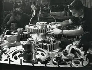 Diesel Prints: Large output pinion - Deltic engine