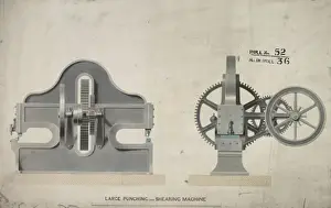 Large punching and shearing machine