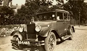Large saloon car