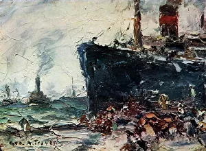 Travers Prints: Large Ship Painting