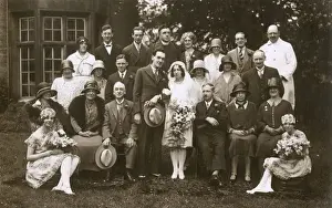 Marital Prints: Large Wedding Party Photograph