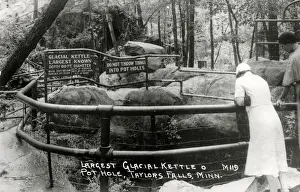 Danger Prints: The Largest Glacial Kettle at Taylor Falls, Minnesota, USA