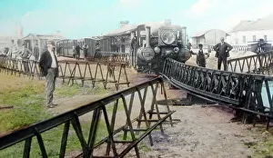Monorail Prints: Lartigue Monorail, Listowel, Ireland, Victorian period