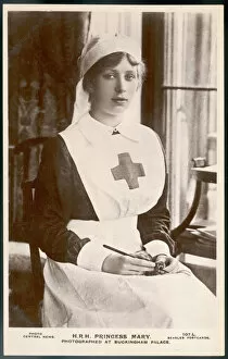 Buckingham Collection: Lascelles / Mary / Ww1 Nurse