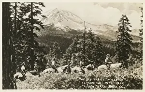 Trail Prints: Lassen Volcanic National Park, California, USA