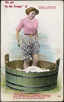 Lassie Tramples Washing