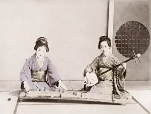 Late 19th century - young Japanese musicians