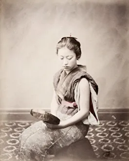 Late 19th century - young Japanese woman