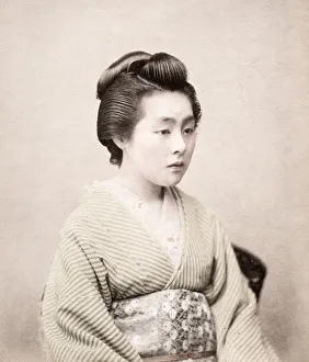 Late 19th century - young Japanese woman