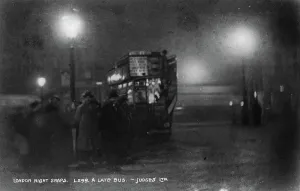 Nearby Prints: A Late Bus in London