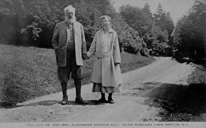 Inventors Prints: The late Dr and Mrs Alexander Graham Bell