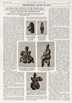 1961 Gallery: Late Neolithic Statuettes from Hacilar in north-western Anatolia