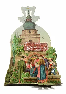 Images Dated 4th May 2018: Late Victorian Card Cards Greetings Marriage