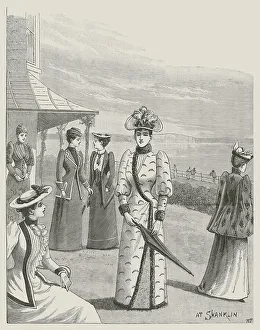 Modelled Prints: Late Victorian Fashion