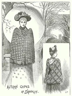 Capes Prints: Late Victorian Fashion