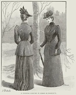 Homespun Prints: Late Victorian Fashion