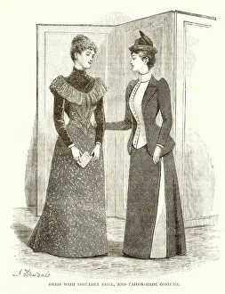 Frill Prints: Late Victorian Fashion