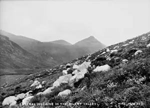 Mournes Prints: Lateral Moraine in the Silent Valley