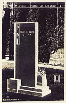 Tombstone Collection: The latest design in Tombstones - late Art Deco Styling