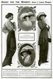 Images Dated 22nd September 2016: Latest fashionable designs 1913