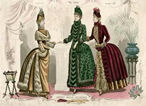 Latest Paris Fashions 1885