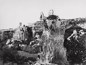 Latmie del Paradiso, quarry, cave, in Syracuse, Sicily, Italy