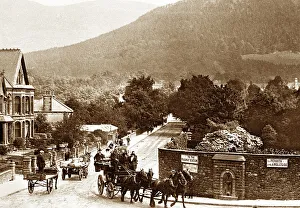 Latrigg Prints: Latrigg and Station Road, Keswick early 1900's