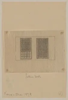 Lattice Prints: Lattice work