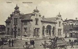 Latvia - Liepaja (Libau) - Workers Hall