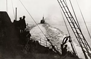 Latvian Collection: Latvian Icebreaker Krisjiaina Valdemars, Gulf of Riga, c. 1933