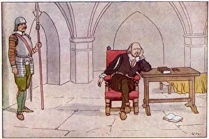 Images Dated 11th May 2020: Laud imprisoned in the tower of London