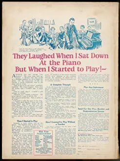 Instruments Prints: They Laughed when I